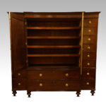 Regency mahogany press - Image 2