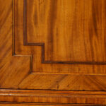 Regency mahogany press wardrobe - Image 6