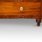 Regency mahogany press wardrobe - Image 4