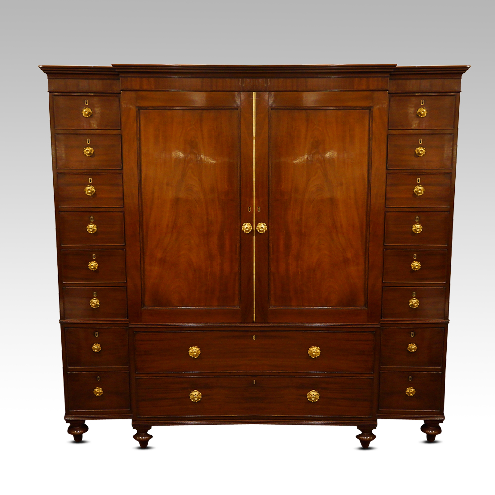 Regency-mahogany-press.jpg Regency mahogany press - Image 1