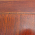 Regency mahogany secretaire bookcase - Image 12
