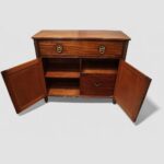 Regency mahogany side cabinet - Image 7