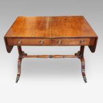 Regency mahogany sofa table