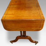 Regency mahogany sofa table - Image 8