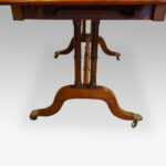 Regency mahogany sofa table - Image 9