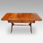 Regency mahogany sofa table - Image 4