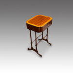 Regency mahogany work table