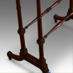 Regency mahogany work table - Image 8