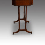 Regency mahogany work table - Image 6