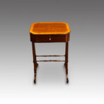 Regency mahogany work table - Image 2