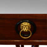 Regency mahogany inlaid workbox - Image 7
