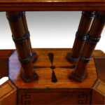 Regency mahogany inlaid workbox - Image 6