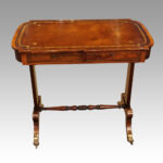Regency rosewood writing table
