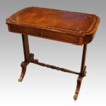 Regency rosewood writing table - Image 11