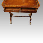 Regency rosewood writing table - Image 4