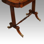 Regency rosewood writing table - Image 6