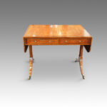 Regency satinwood sofa table - Image 2