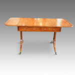 Regency satinwood sofa table
