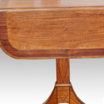 Regency satinwood sofa table - Image 6