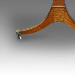 Regency satinwood sofa table - Image 5