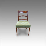 Set of 8 Regency mahogany dining chairs Now Sold - Image 5