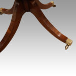 Regency style drum table - Image 4