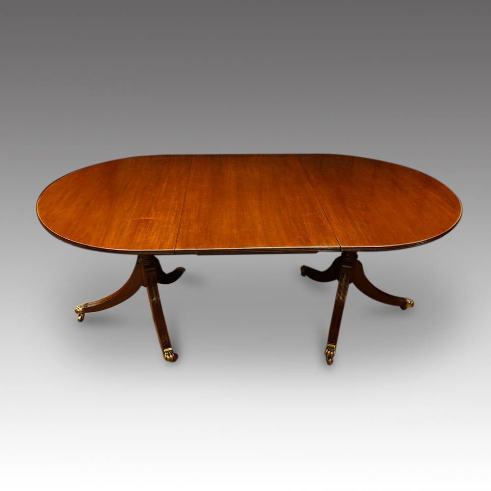 Regency-style-mahgany-1.jpg Regency style mahogany dining table - Image 1