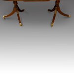 Regency style mahogany dining table - Image 5