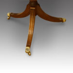 Regency style mahogany dining table - Image 4