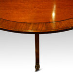Regency style mahogany 12 seat dining table - Image 9
