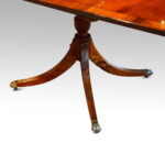 Regency style mahogany 12 seat dining table - Image 8