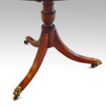 Regency style mahogany 12 seat dining table - Image 6