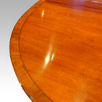 Regency style mahogany 12 seat dining table - Image 5