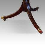 Regency style mahogany twin pedestal table - Image 4