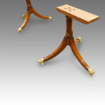 Regency style mahogany dining table,twin pillar - Image 5