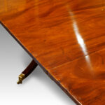 Regency mahogany style dining table - Image 5