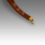 Regency mahogany style dining table - Image 9