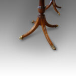 Regency style mahogany dining table - Image 3