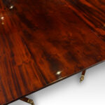 Regency style mahogany dining table - Image 5