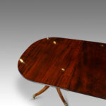 Regency style mahogany dining table - Image 7