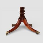 Regency Style Mahogany Twin Pillar Dining Table – Early 20th Century Cabinetmaker Made - Image 9