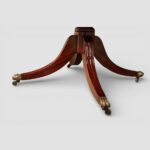 Regency Style Mahogany Twin Pillar Dining Table – Early 20th Century Cabinetmaker Made - Image 8