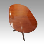 Regency style twin pillar dining table - Image 6