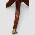 Regency Style Mahogany Twin Pillar Dining Table – Early 20th Century Cabinetmaker Made - Image 4