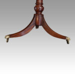 George VI twin pillar dining table - Image 4