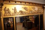 Regency gilt over mantle mirror - Image 4