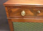 Regency Mahogany Side-Cabinet with Brass Grilled Doors - Image 2