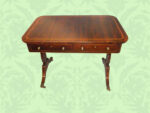 Regency Rosewood Library Table