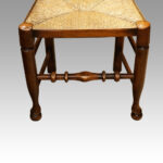 Set of 10 Lancashire spindle back chairs - Image 9