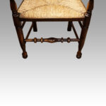 Set of 10 Lancashire spindle back chairs - Image 4